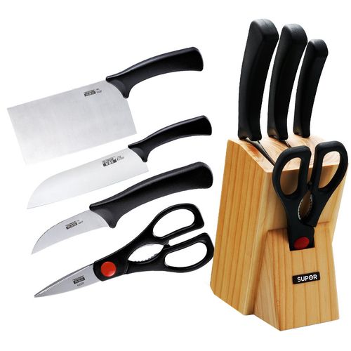 苏泊尔全套切菜刀家用不锈钢刀厨房刀具套装厨具套刀铲子勺子组合