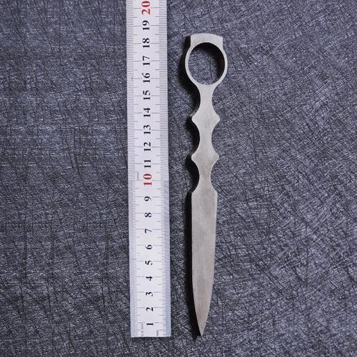 75cr1 弹簧钢 刀胚diy 手工户外多功能特形刀具 防身 未开刃-标题图